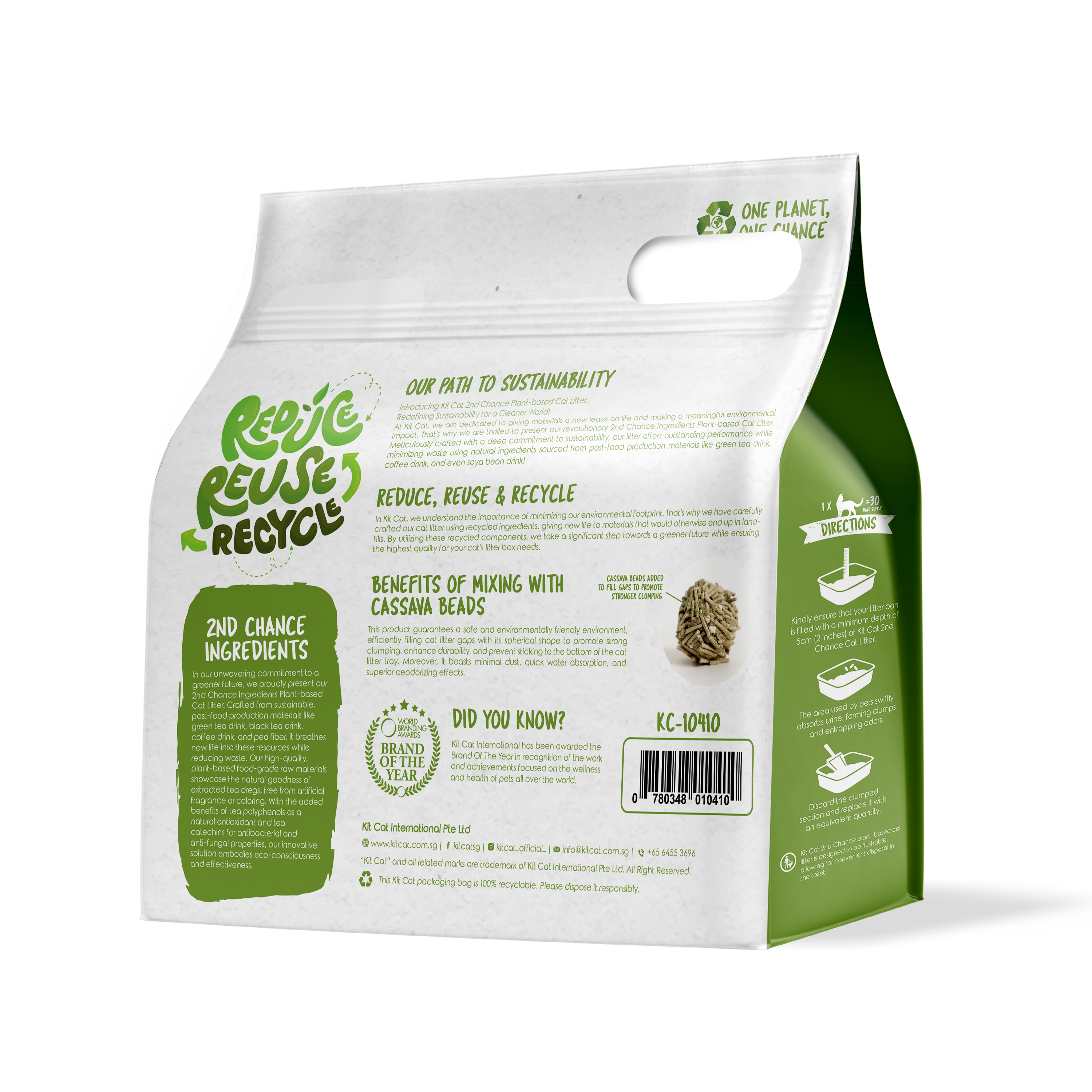 Kit Cat 2nd Chance Cat Litter 2.5kg