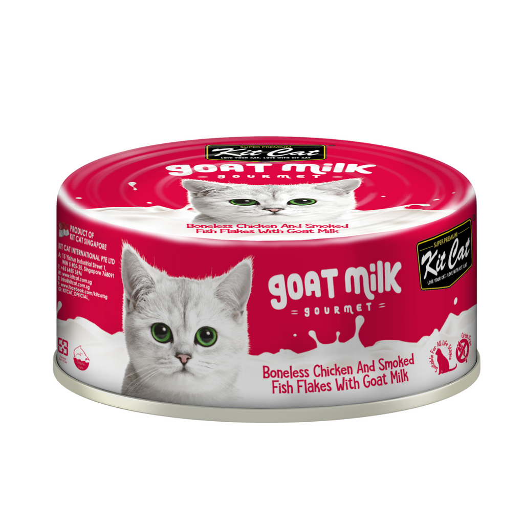 Kit Cat Boneless Chicken & Goat Milk Gourmet (70g)