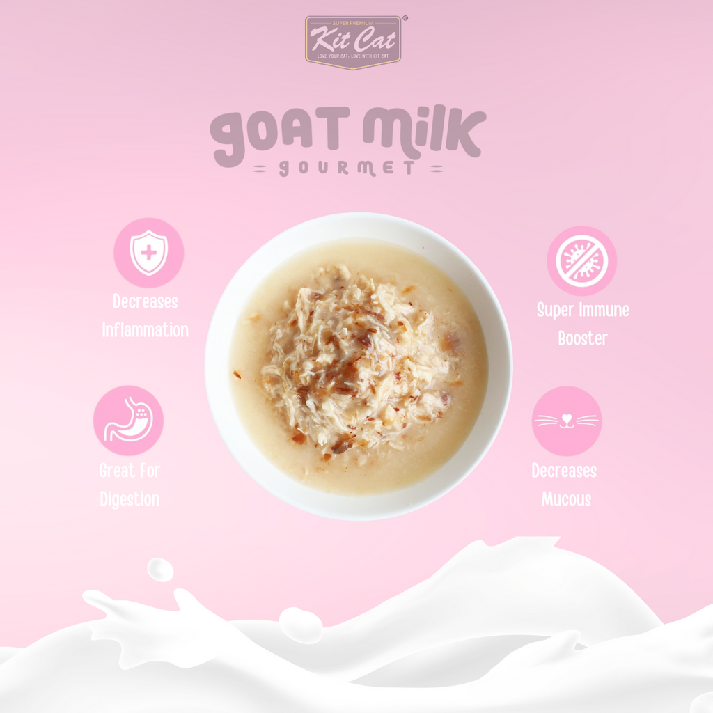 Kit Cat Boneless Chicken & Goat Milk Gourmet (70g)