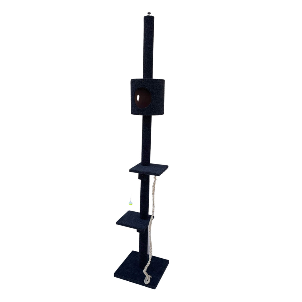 ScratzMe High-Rise Single Cat Tree - main