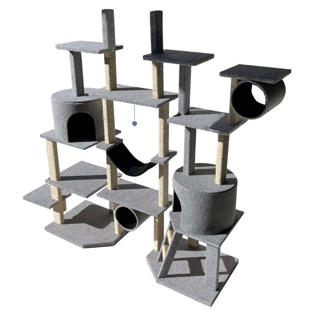ScratzMe Hotel Califurnia Cat Tree - angle