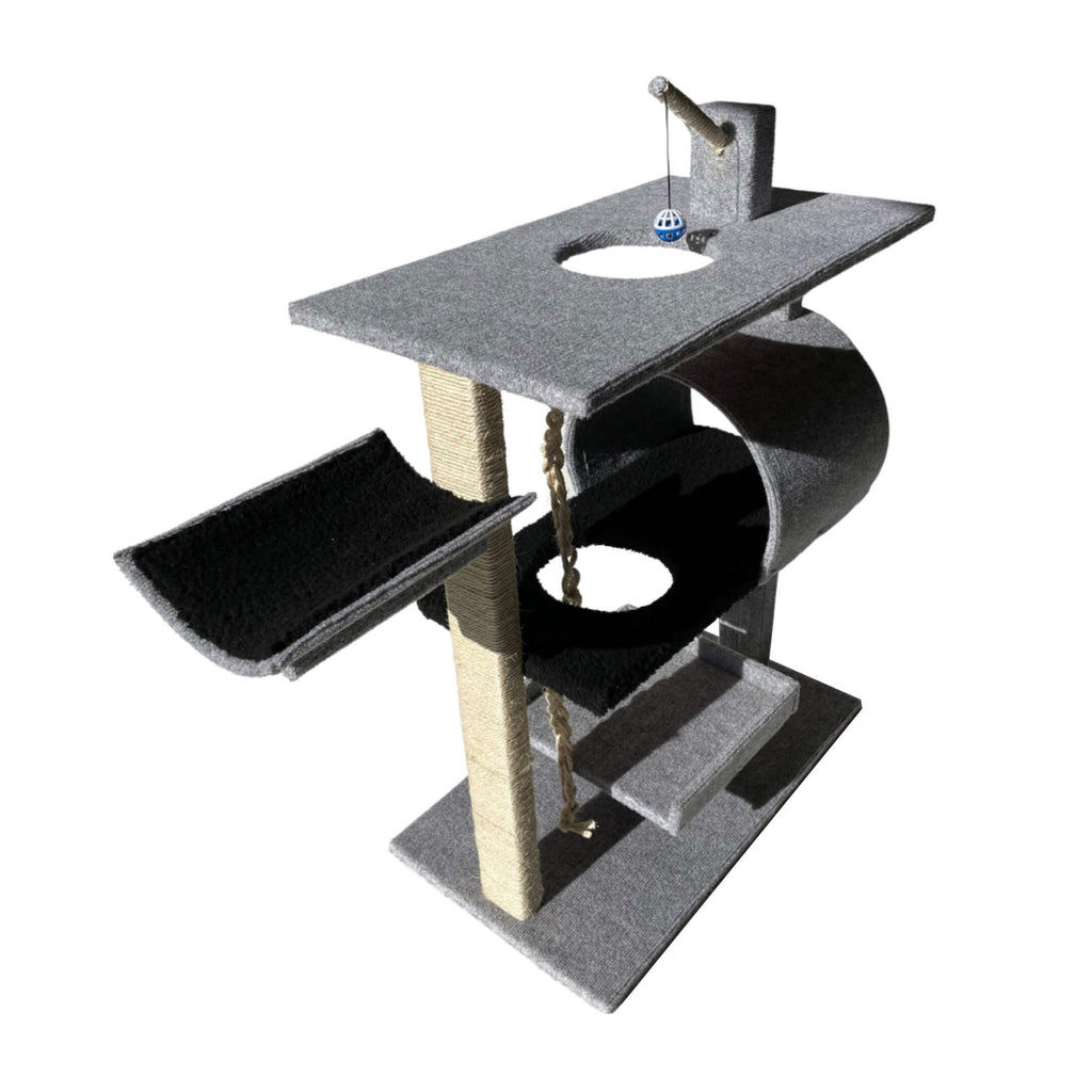 ScratzMe Hotel Meowiott Cat Tree - angle