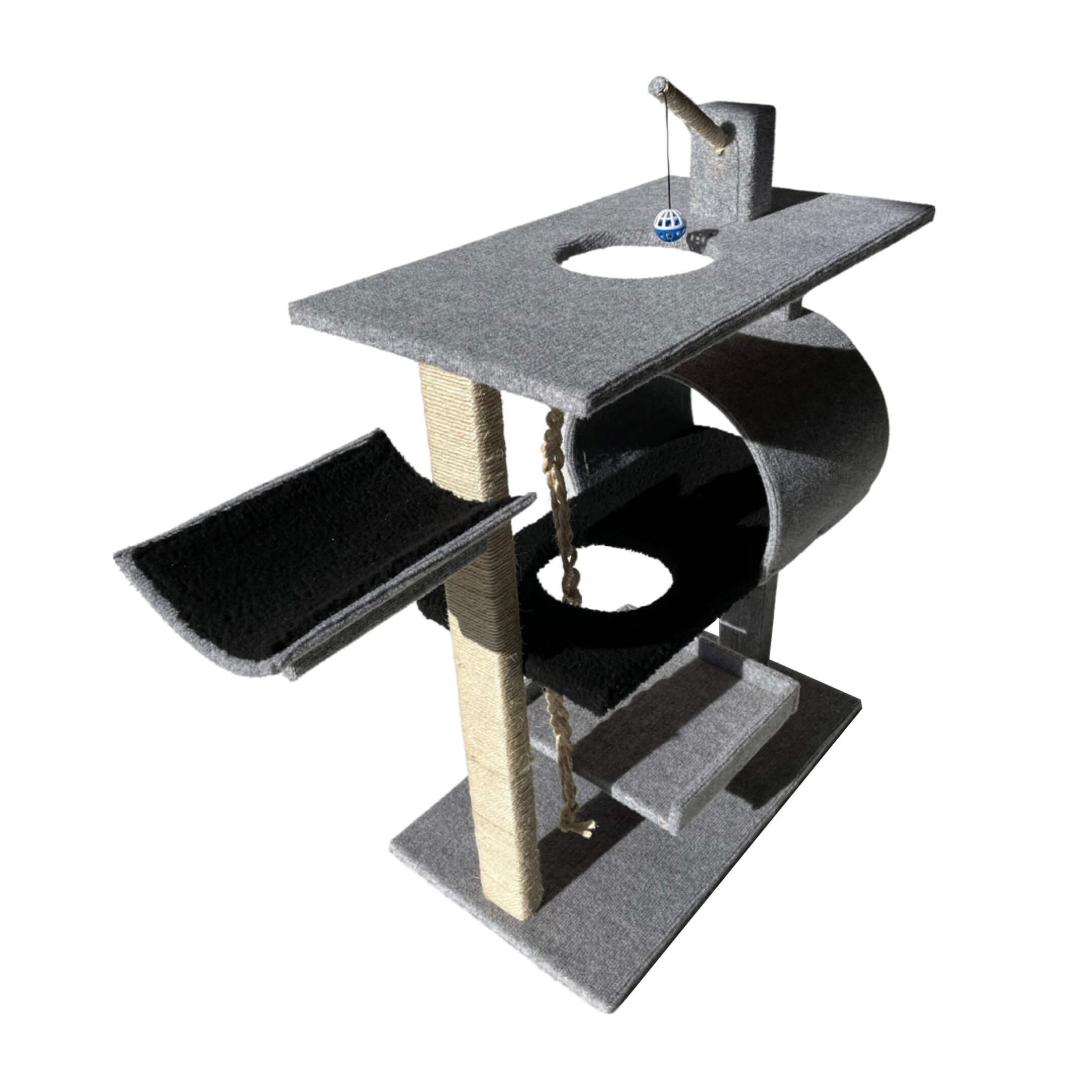 ScratzMe Hotel Meowiott Cat Tree - angle