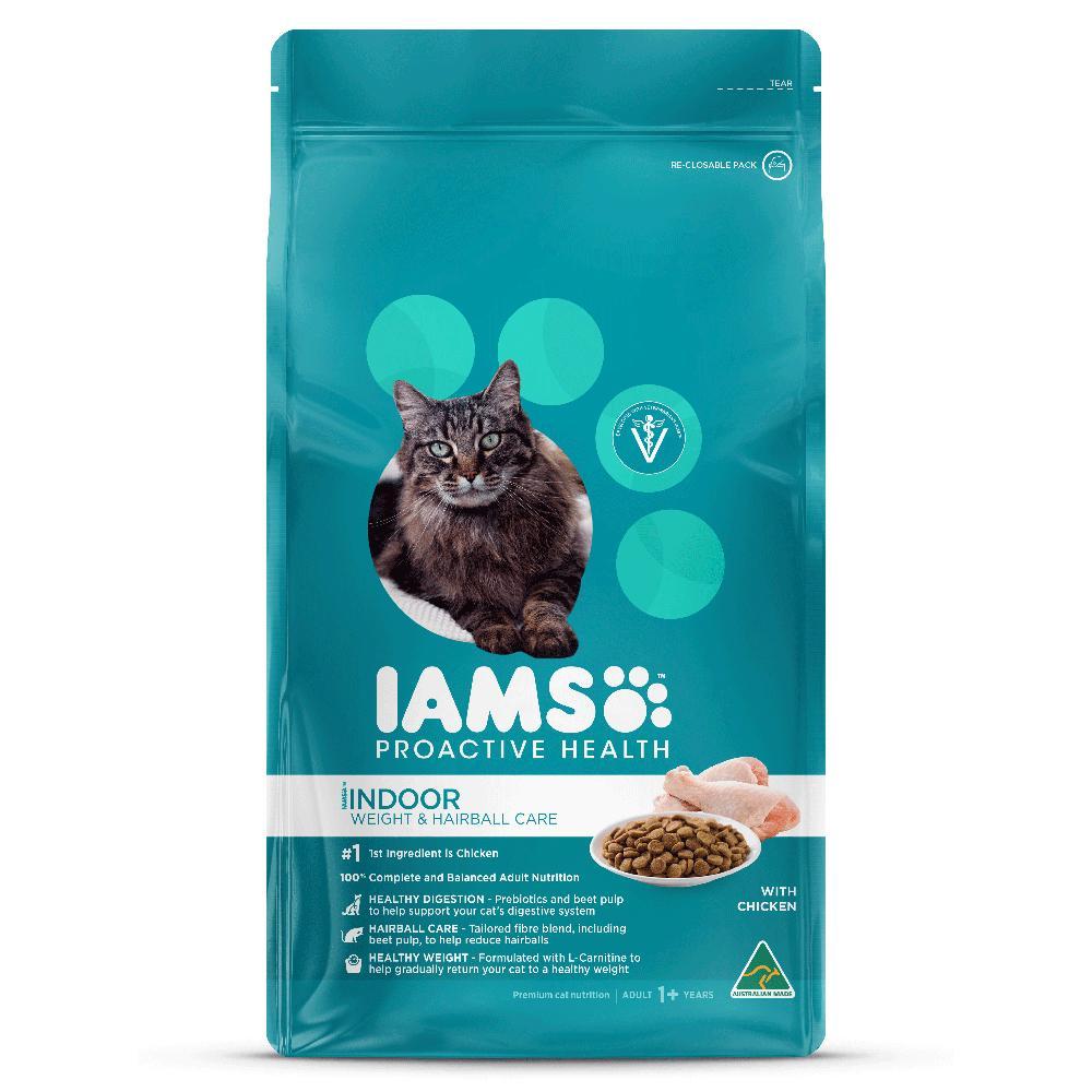 Iams Adult Indoor Weight & Hairball Care Chicken