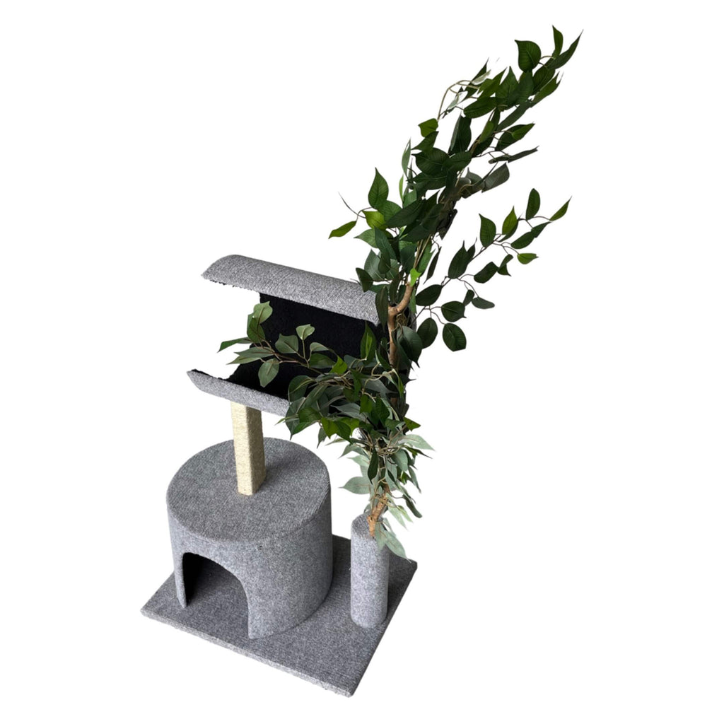 ScratzMe Jungle Den Cat Tree - angle 1