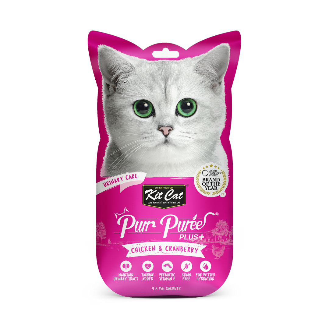 Kit Cat Purr Puree Plus+ (4 x 15g)
