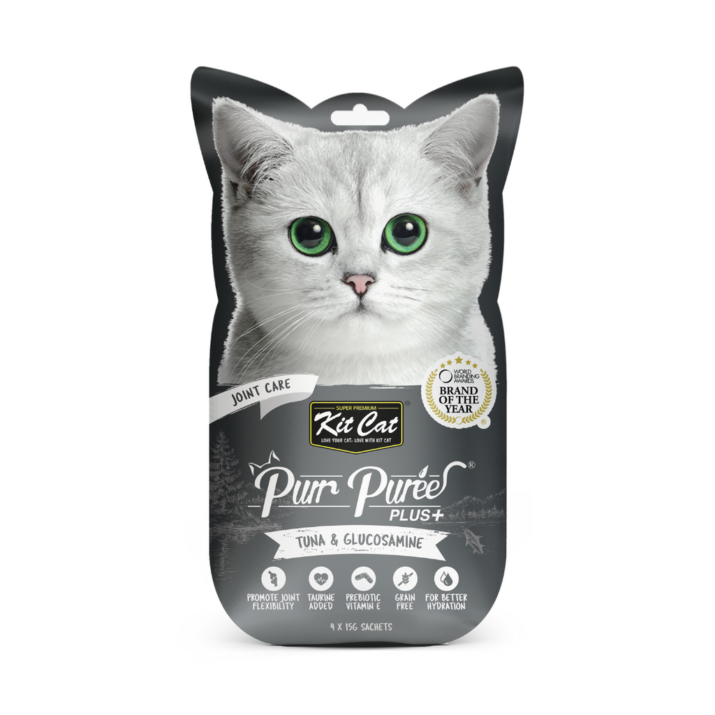 Kit Cat Purr Puree Plus+ (4 x 15g)