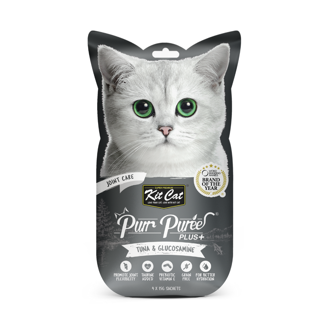 Kit Cat Purr Puree Plus+ (4 x 15g)