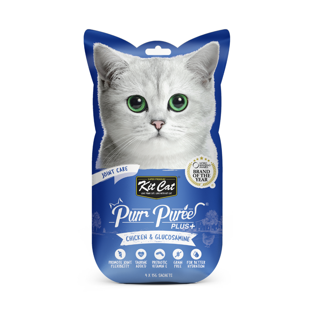 Kit Cat Purr Puree Plus+ (4 x 15g)