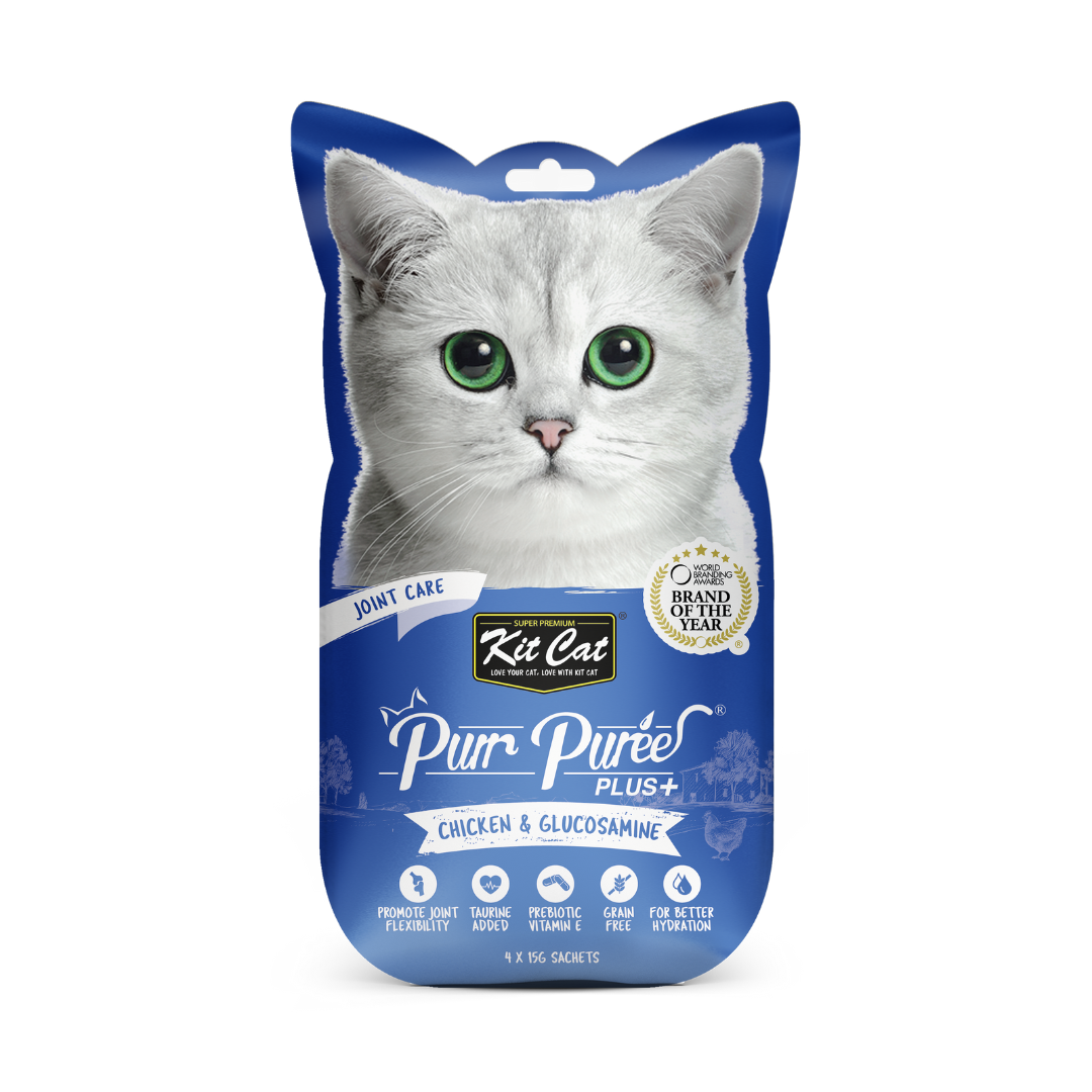 Kit Cat Purr Puree Plus+ (4 x 15g)
