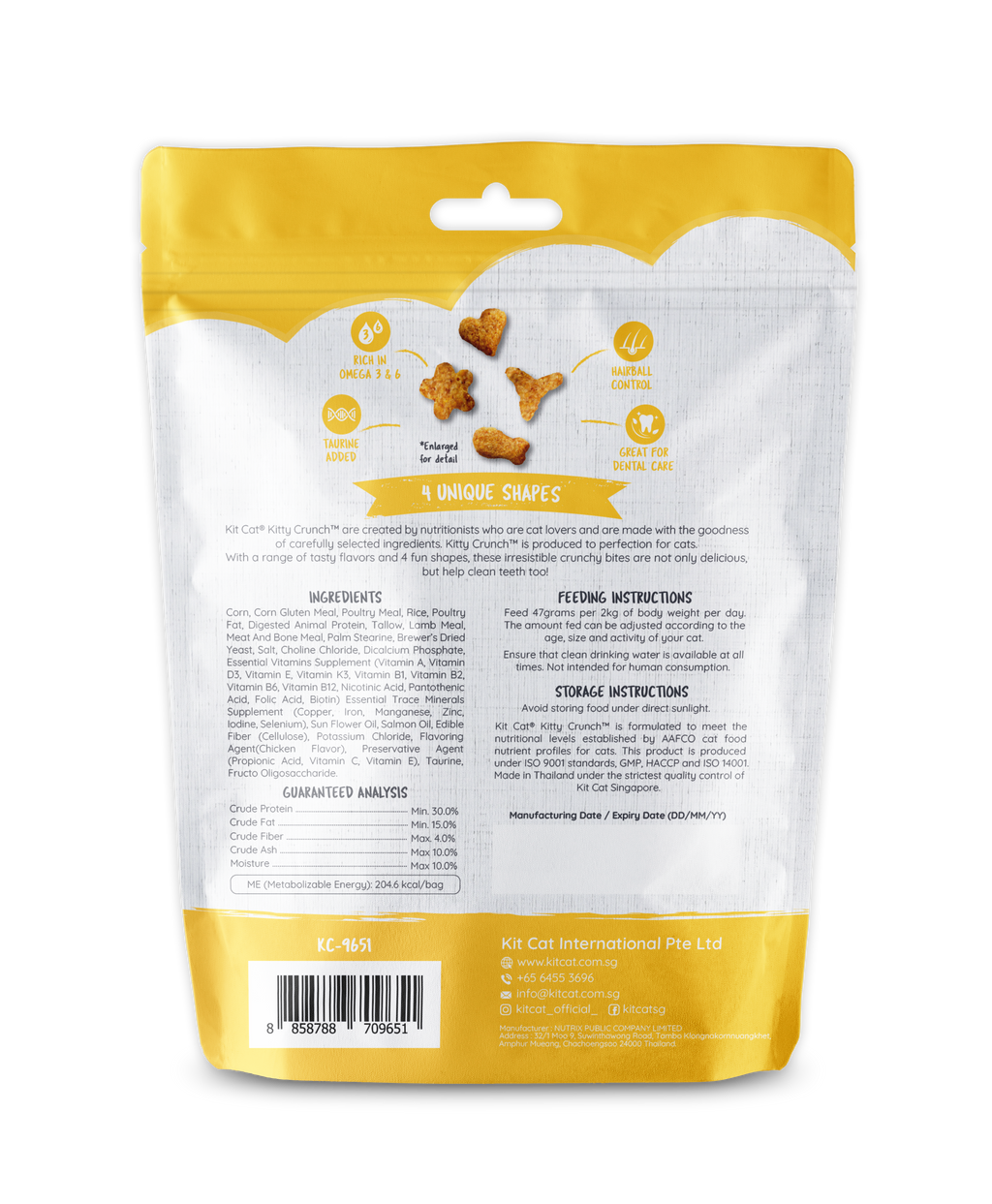 Kit Cat Kitty Crunch (60g)