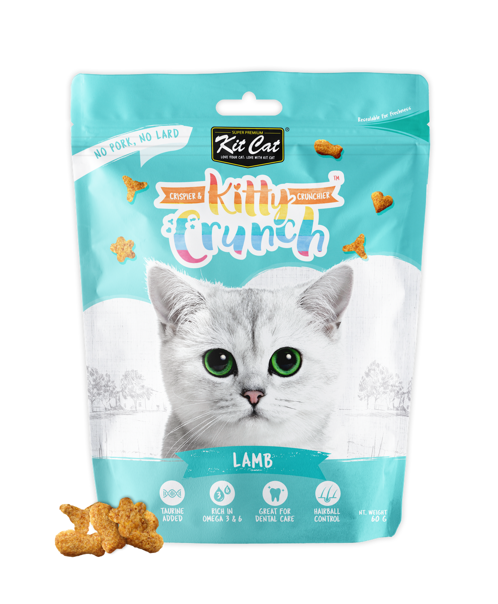 Kit Cat Kitty Crunch (60g)