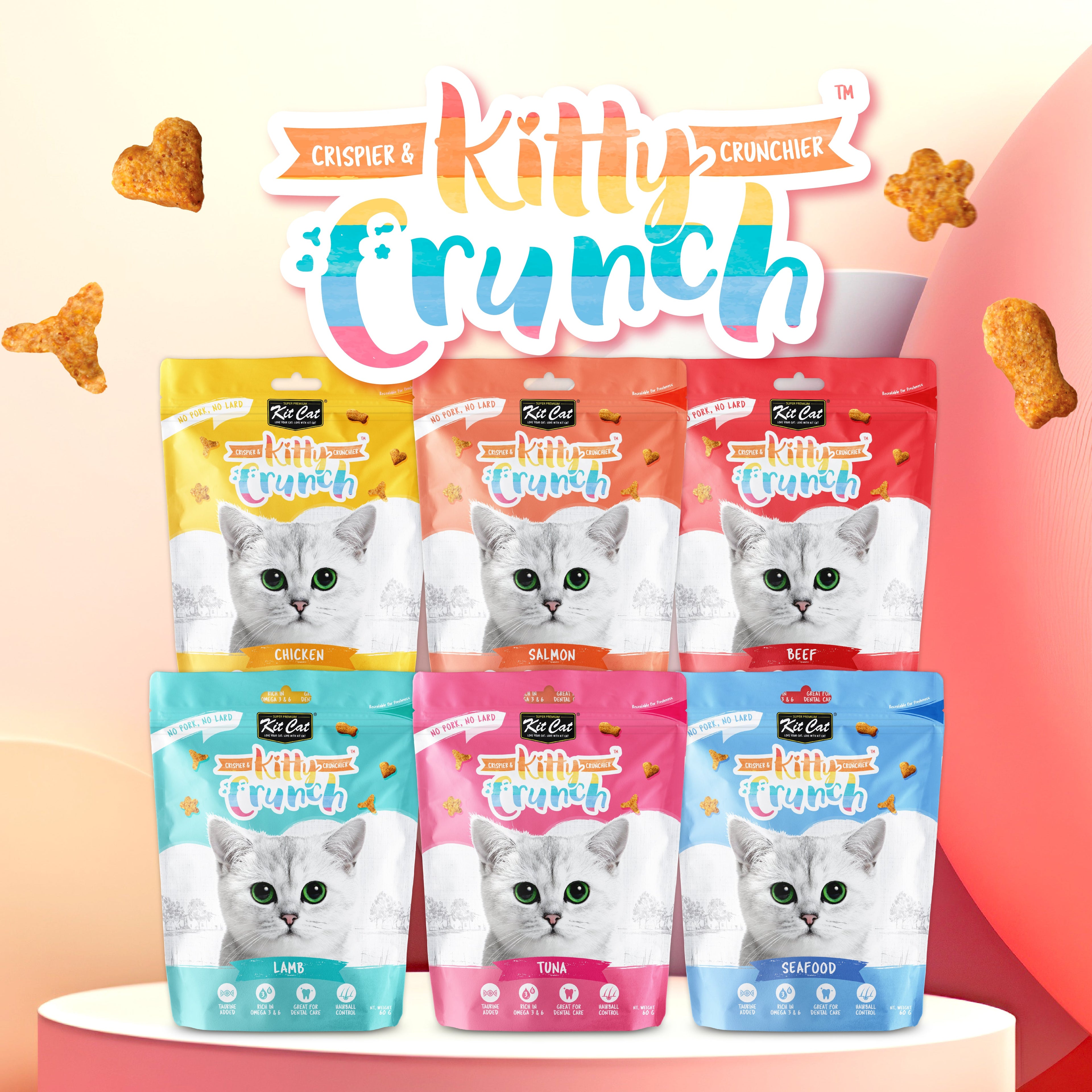 Kit Cat Kitty Crunch (60g)