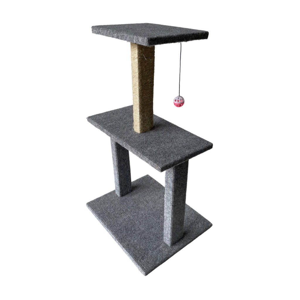 ScratzMe Kitty Condo Cat Tree - angle