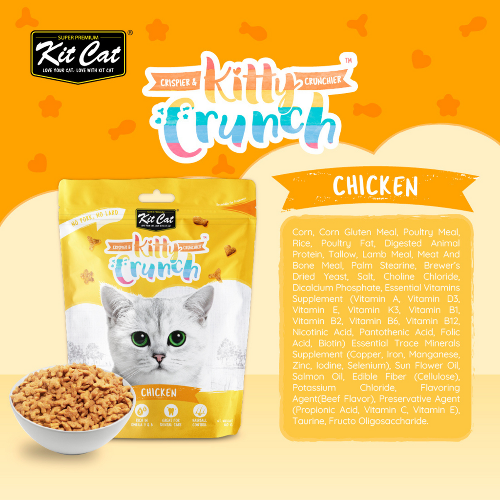 Kit Cat Kitty Crunch (60g)