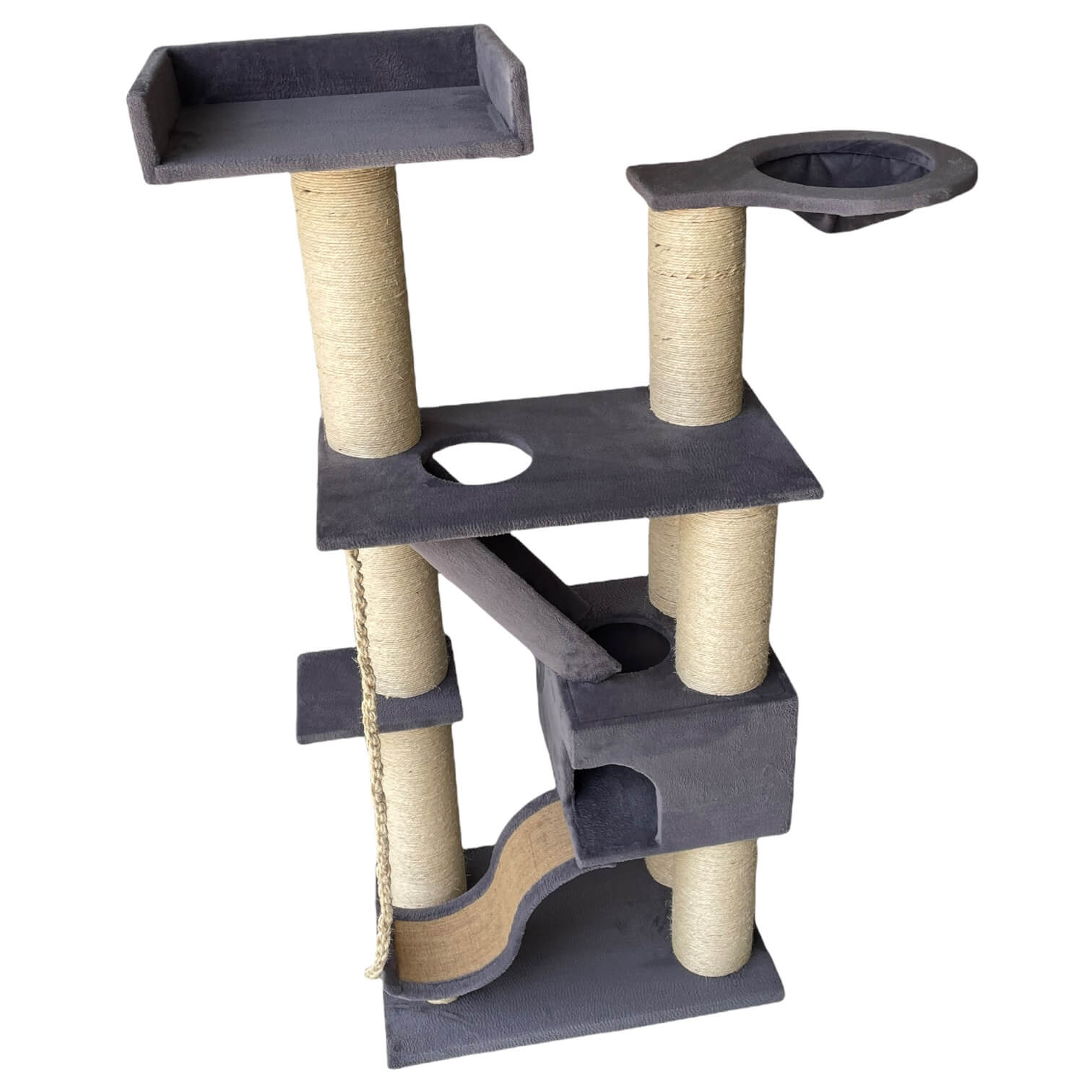 ScratzMe Maine Coon Cat Tree - front
