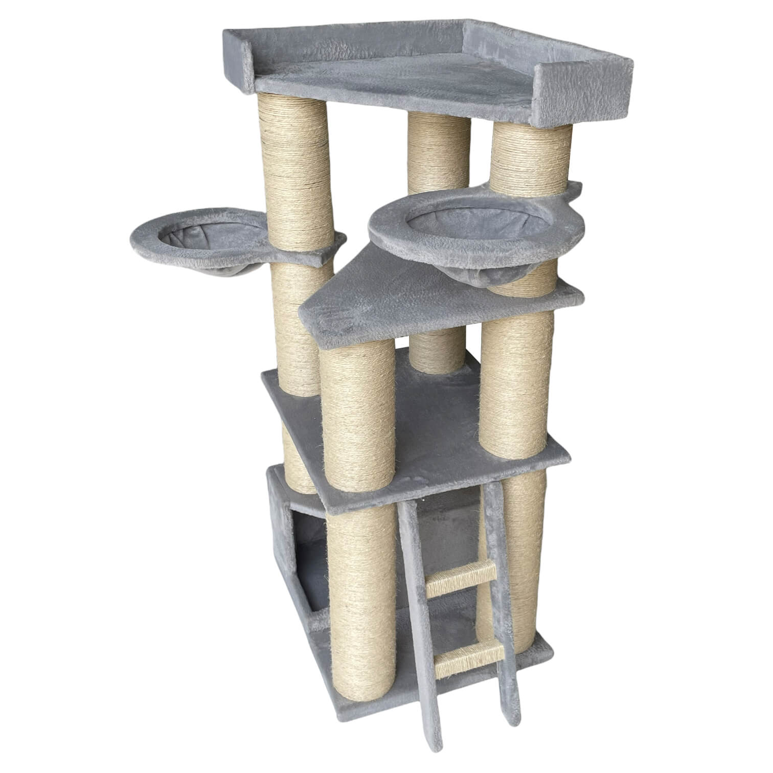 ScratzMe Norwegian Forest Cat Tree - front