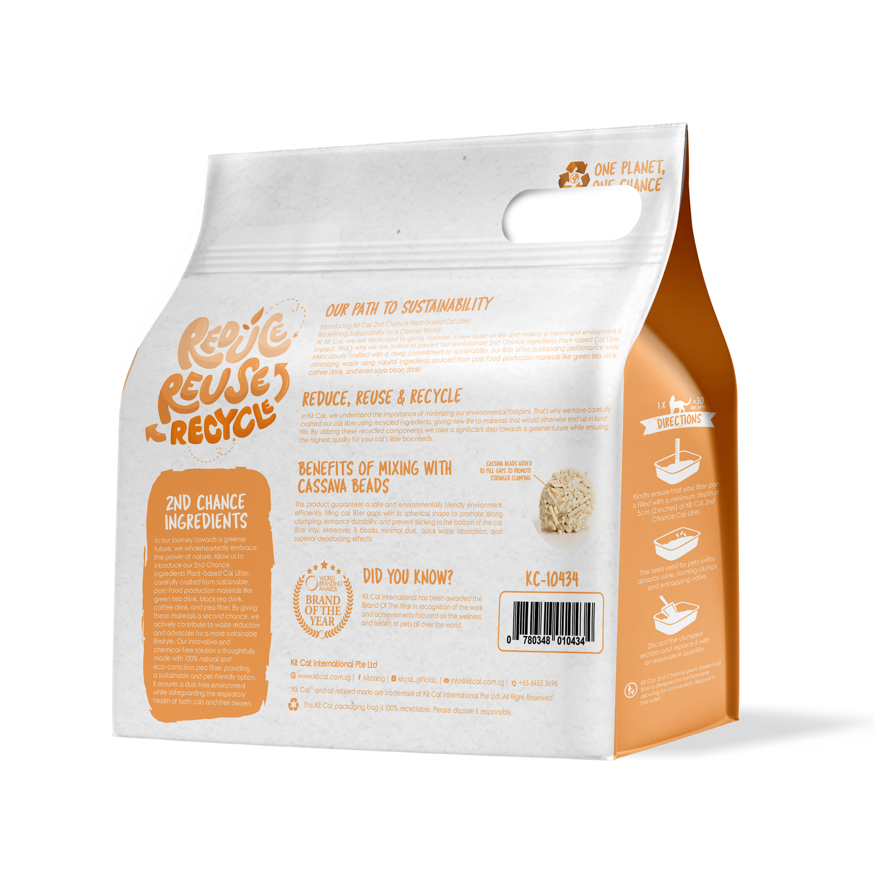 Kit Cat 2nd Chance Cat Litter 2.5kg