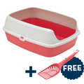 Moderna Maryloo Litter Tray with Rim Large + FREE Matching Handy Scoop