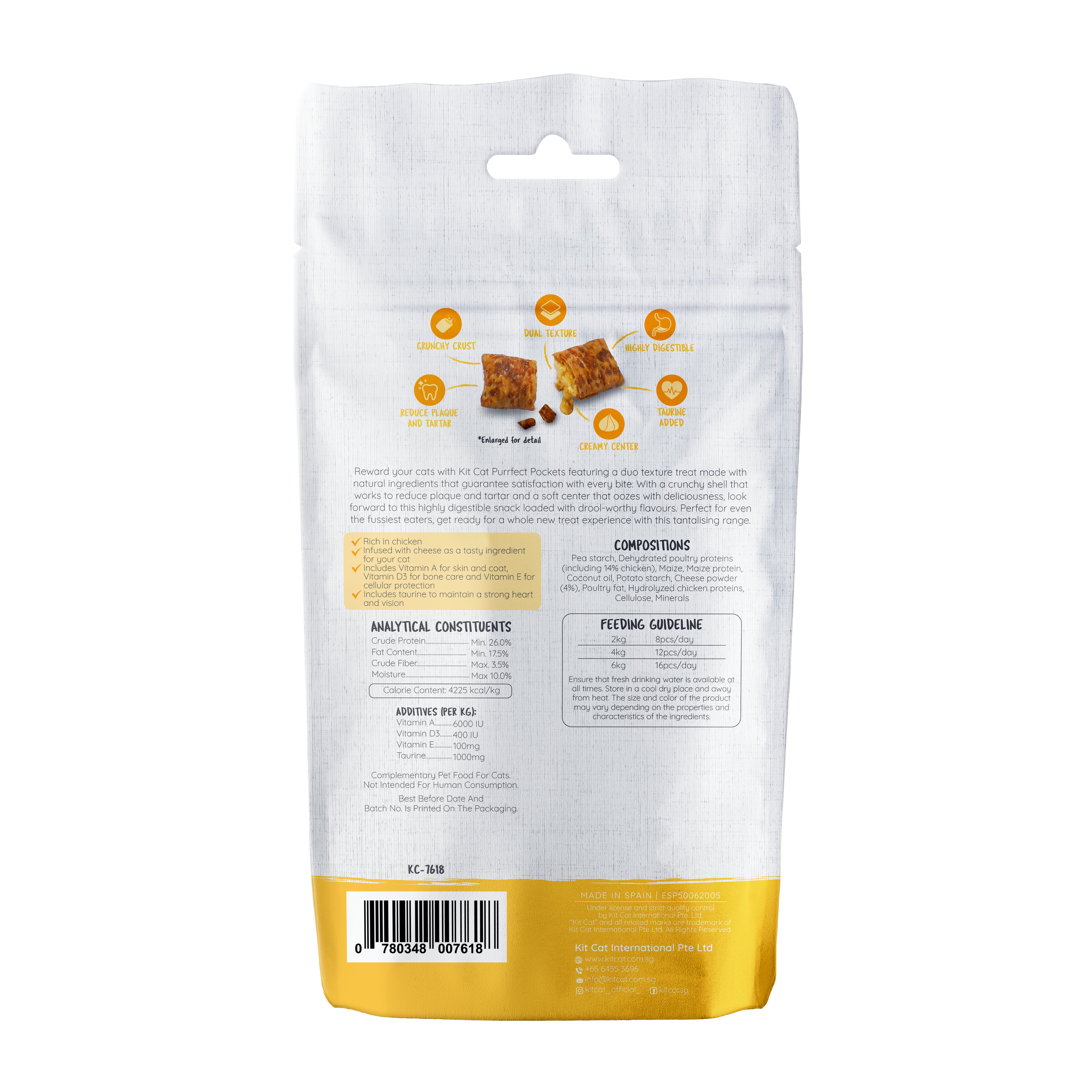 Kit Cat Purrfect Pockets (60g)