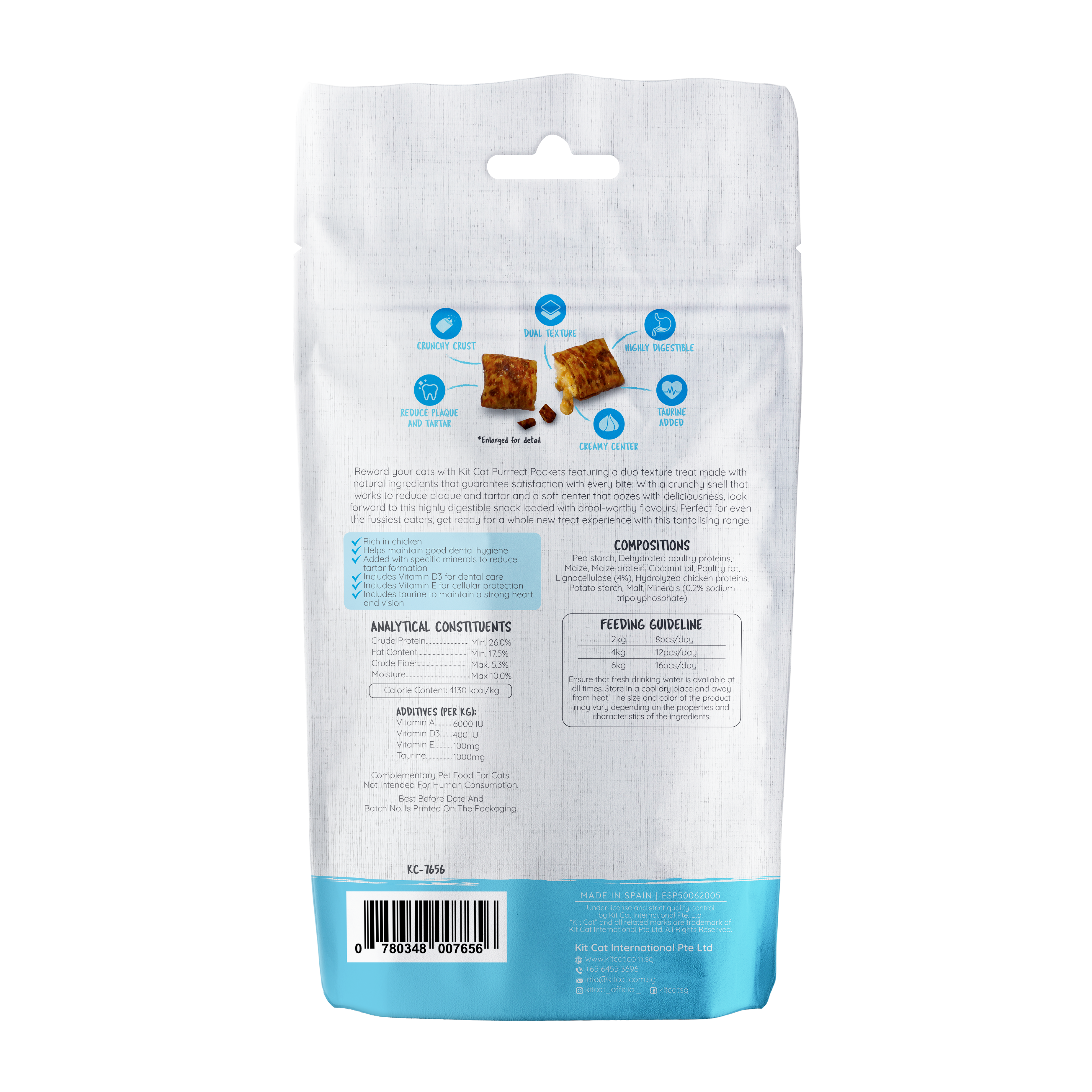 Kit Cat Purrfect Pockets (60g)