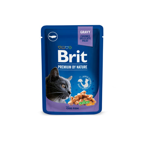 Brit Premium Cat Pouch with Cod Fish