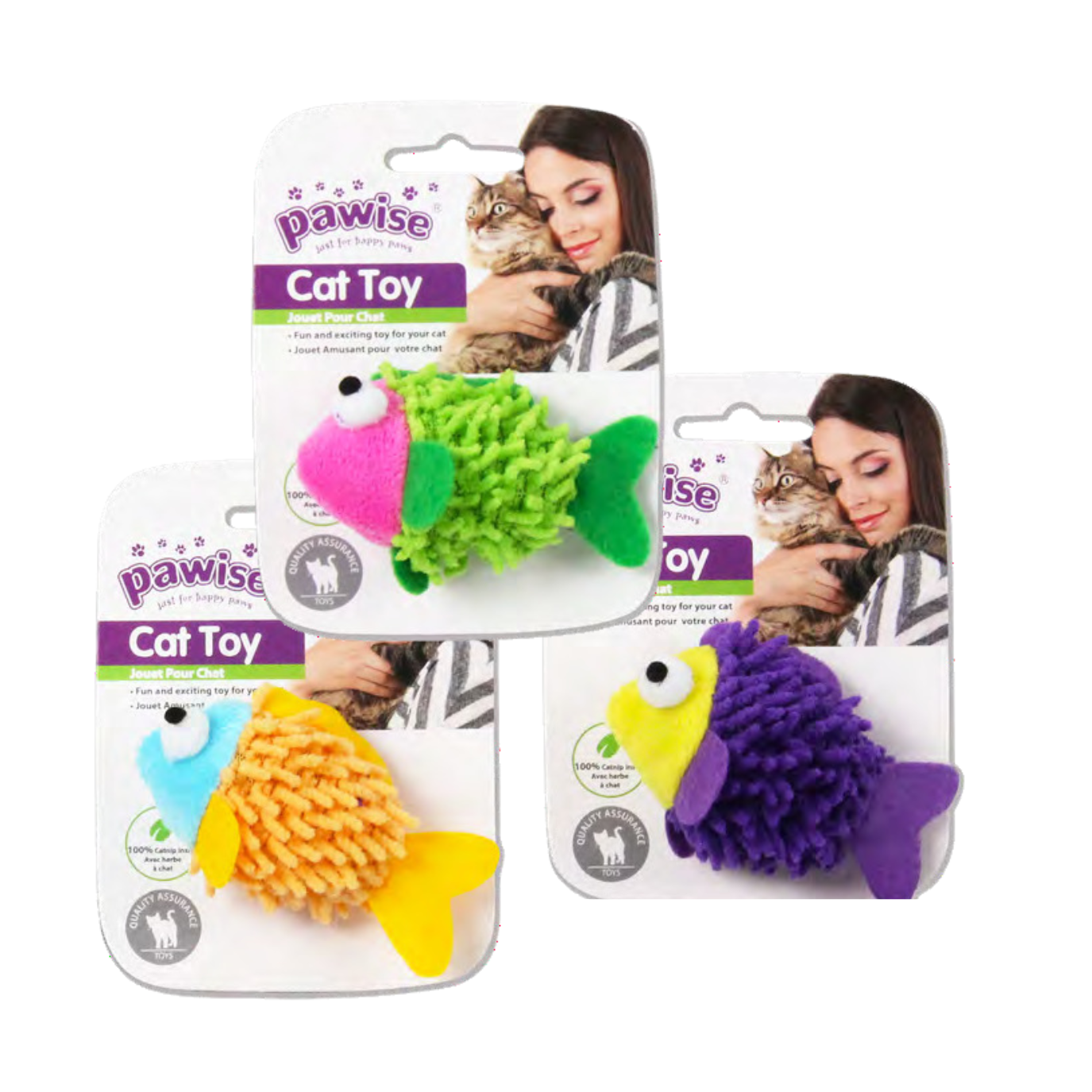 PAWISE Meow Meow Life Fish 9cm