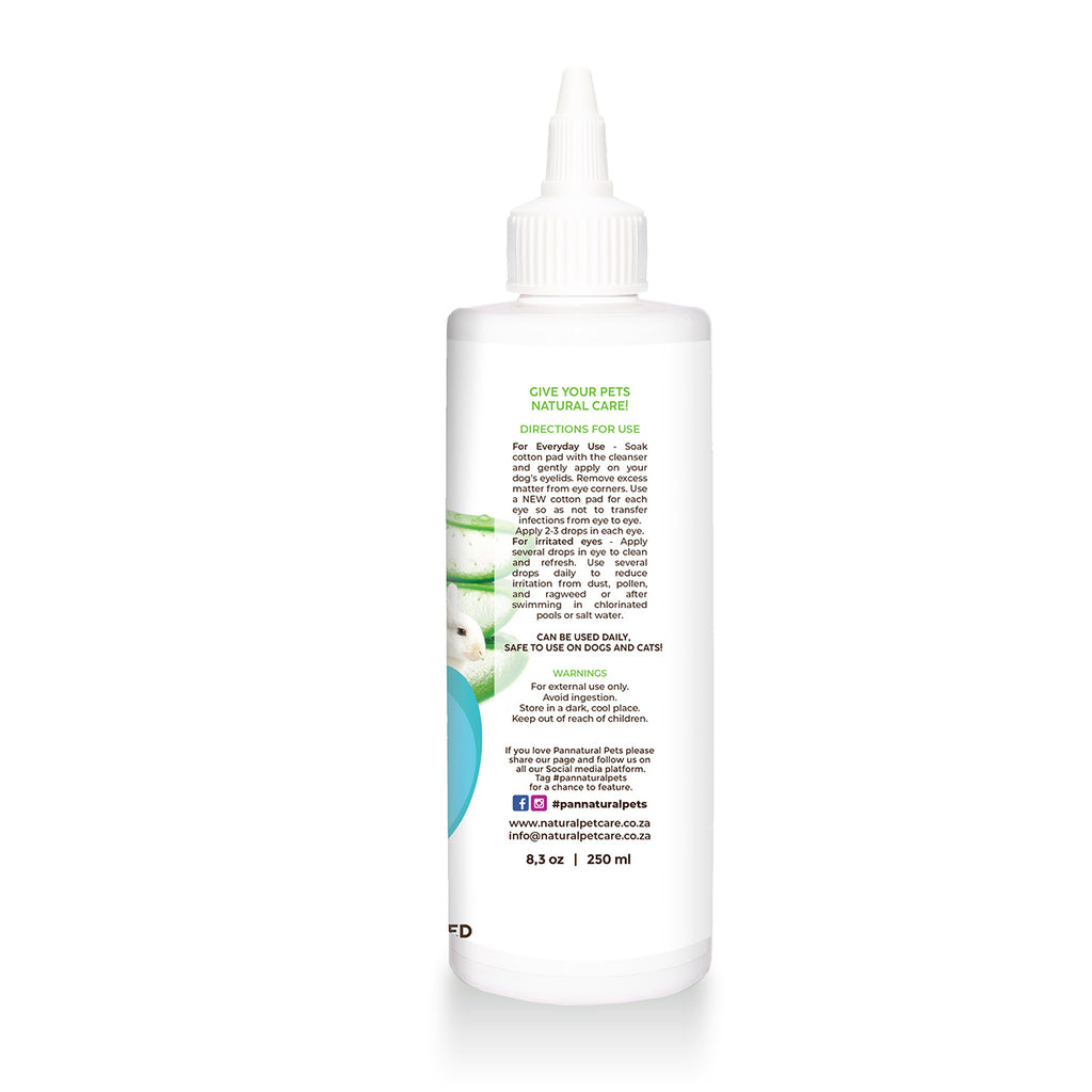 Pannatural Eye Cleaner 250ml back right