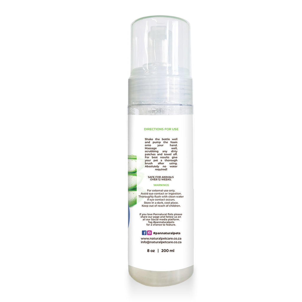 Pannatural Grooming Foam 250ml back right