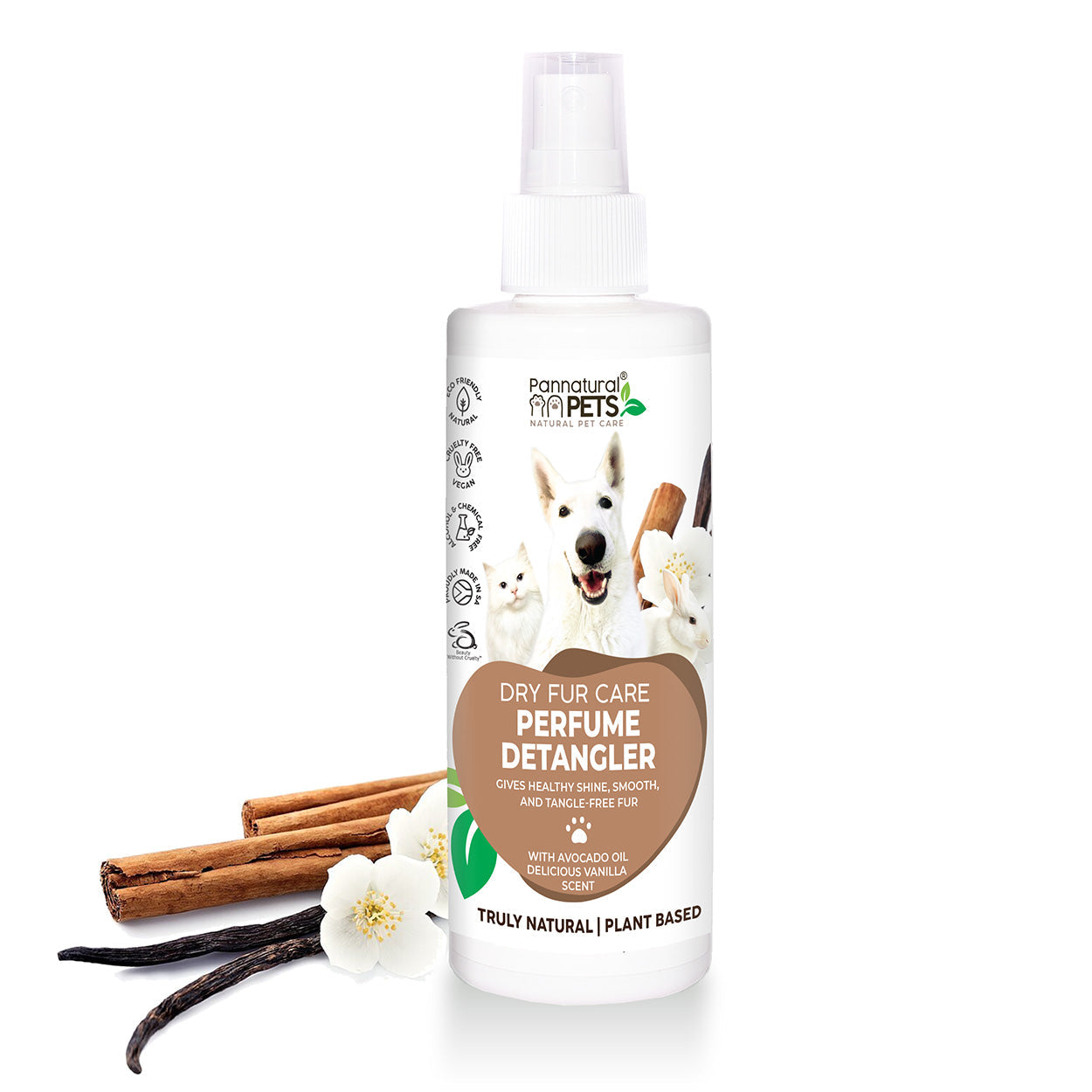 Pannatural Detangler Perfume Spray Dry Skin Care