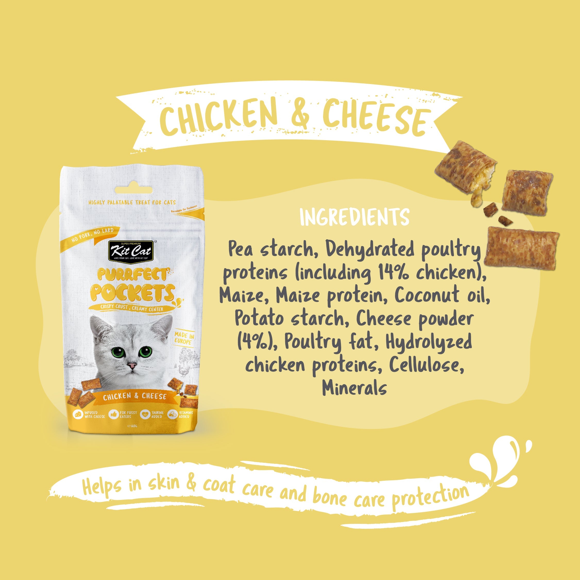 Kit Cat Purrfect Pockets (60g)