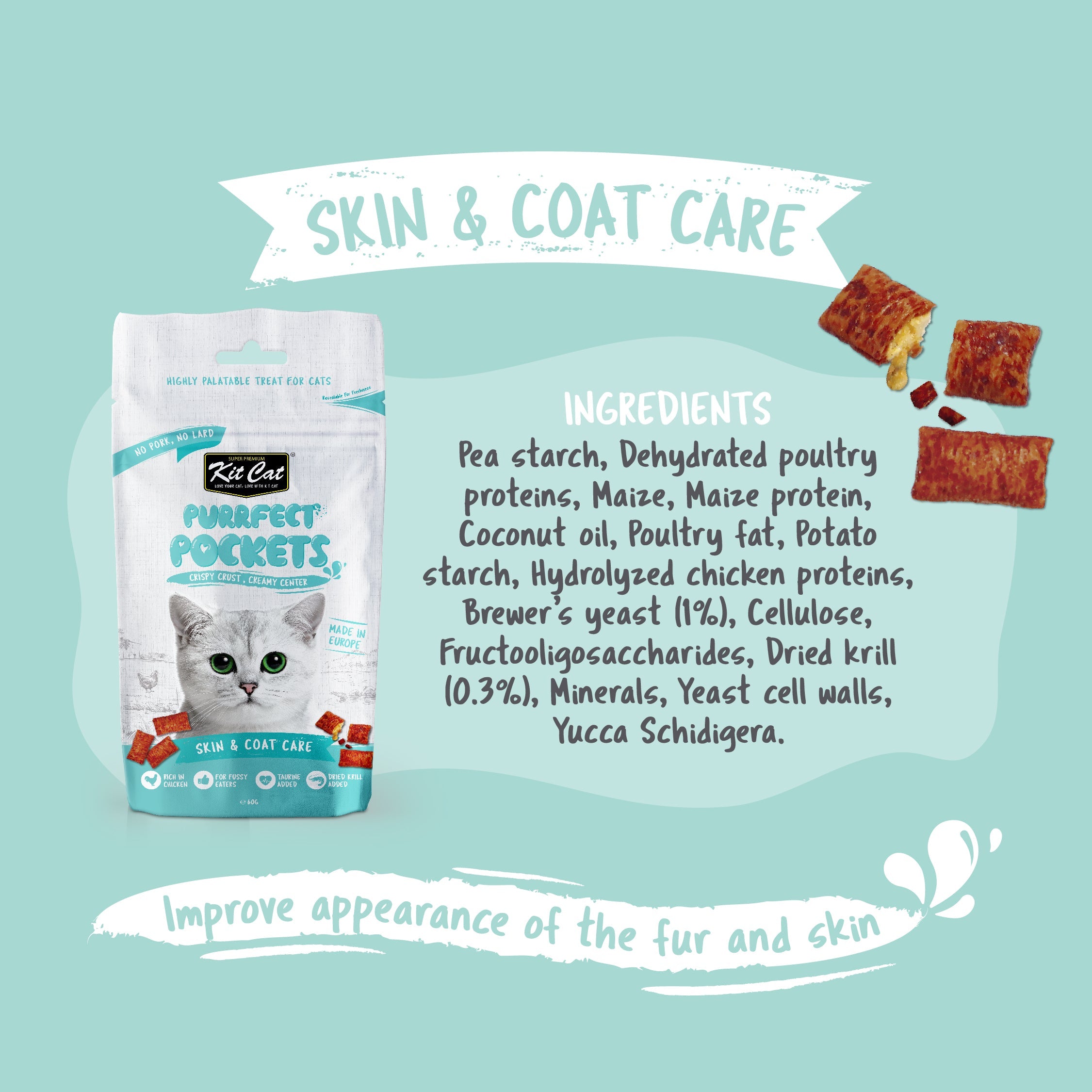 Kit Cat Purrfect Pockets (60g)