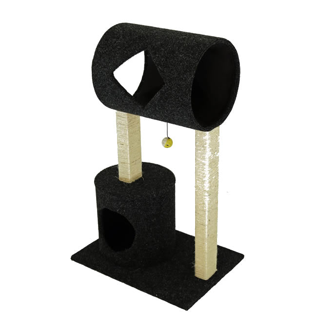 ScratzMe Purry Go Round Cat House - angle