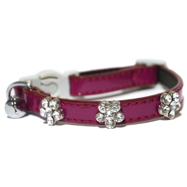 Rosewood  Cat Collar Damson