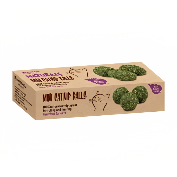 Naturals Mini Catnip Marble Balls