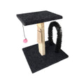 ScratzMe So Low with Brush Cat Tree