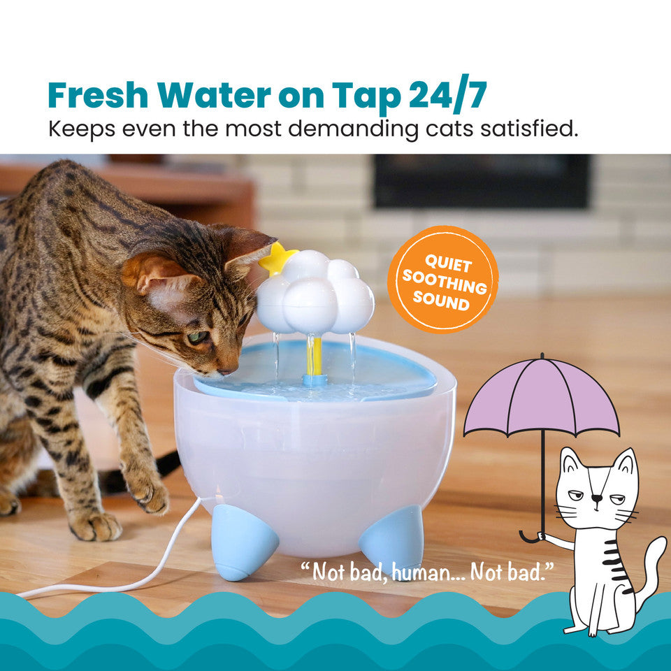 Catstages Purrfect Rain Cat Water Fountain