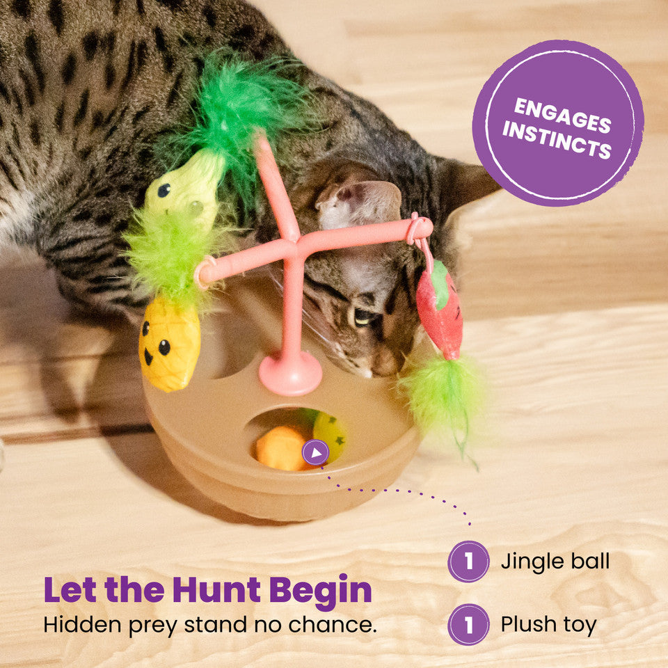 Catstages Hunt N' Wobble Fruit Bowl