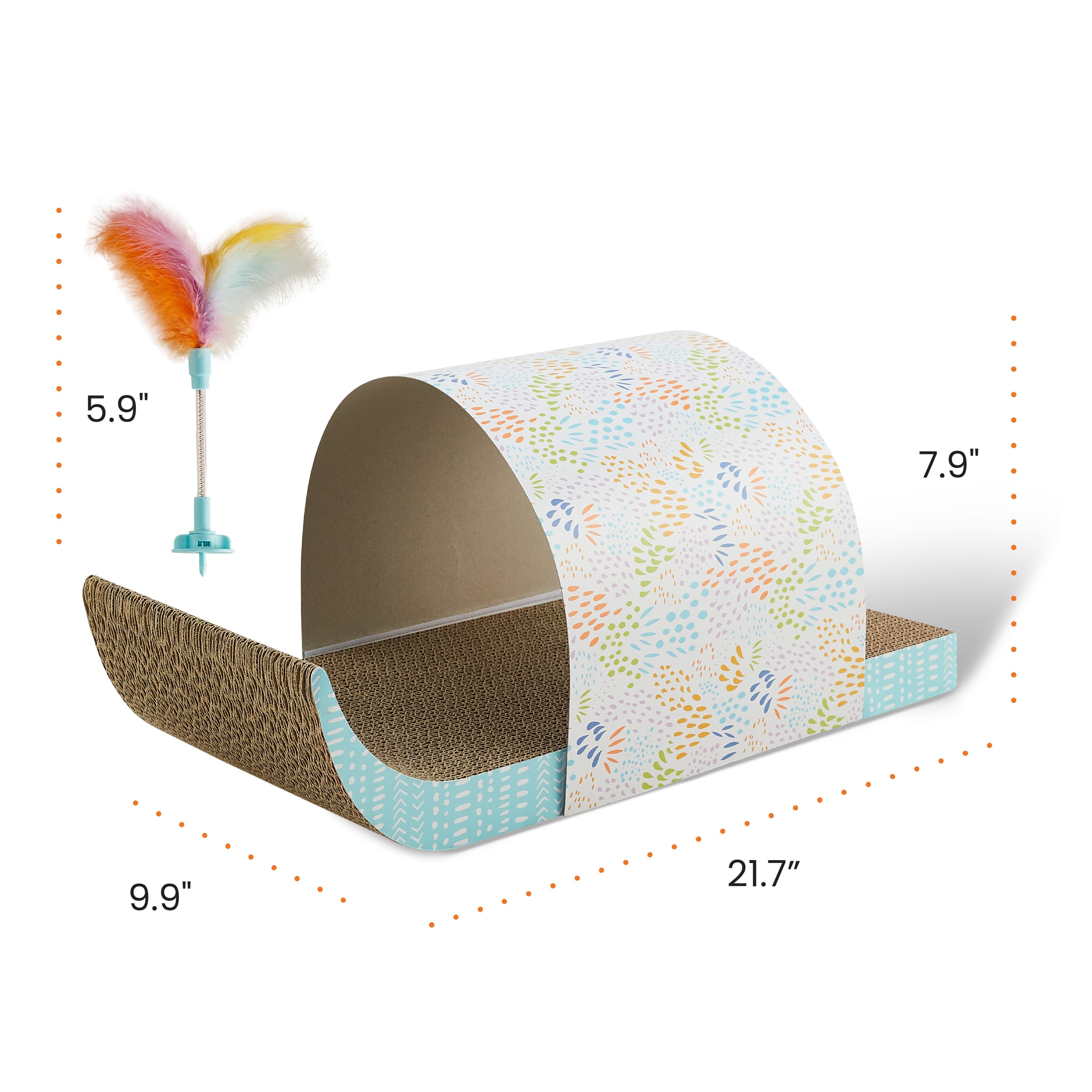 Catstages Cat Tunnel Scratcher