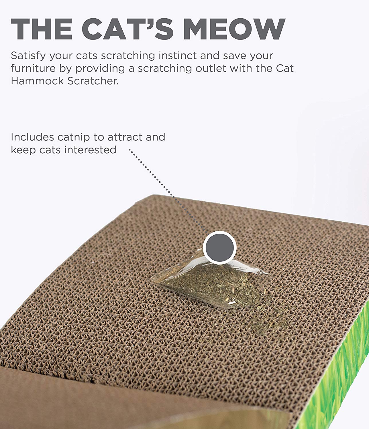 Petstages Easy Life Hammock Cat Scratcher