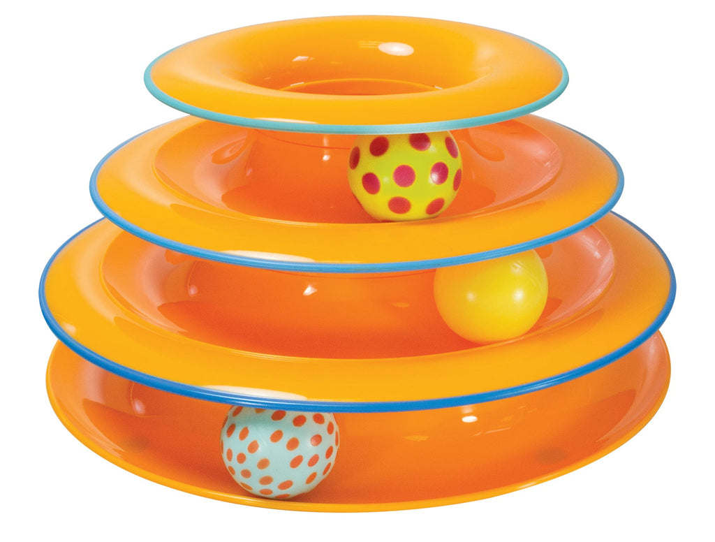 Petstages Tower of Tracks Interactive Cat Toy