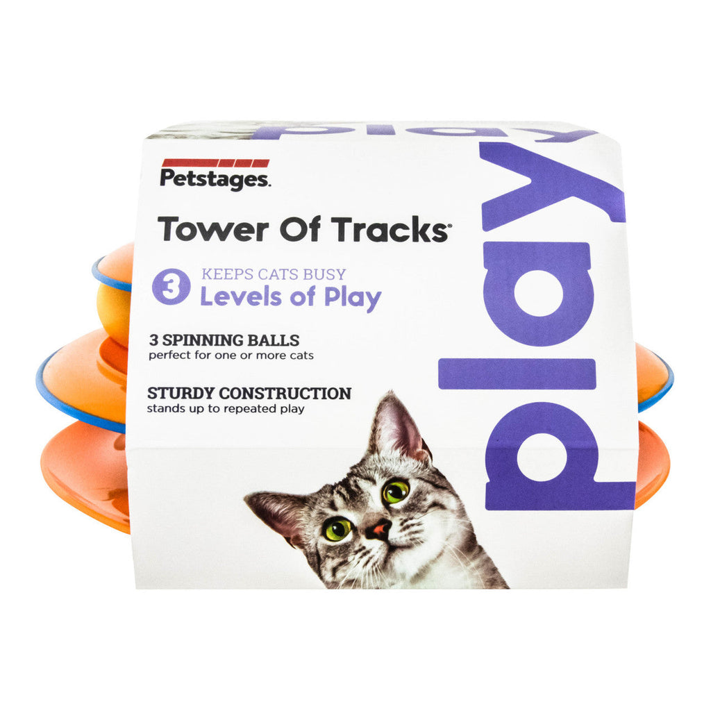 Petstages Tower of Tracks Interactive Cat Toy
