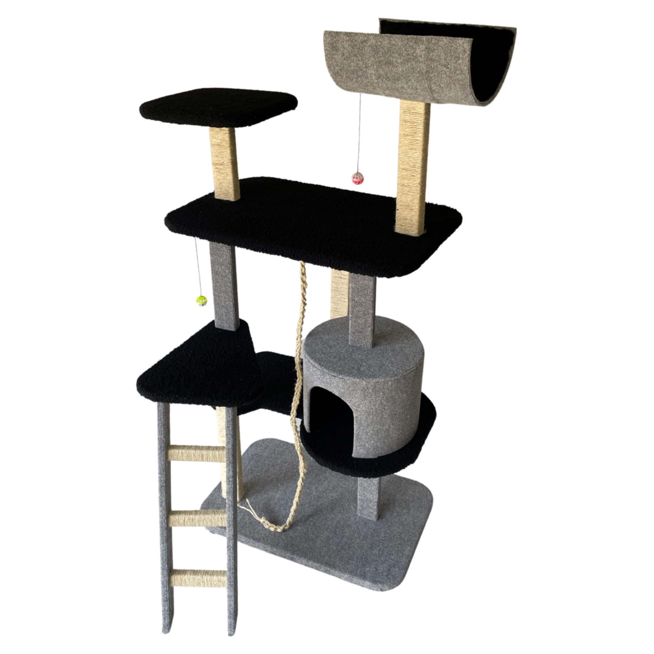ScratzMe The Ritz Deluxe Cat Tree - angle