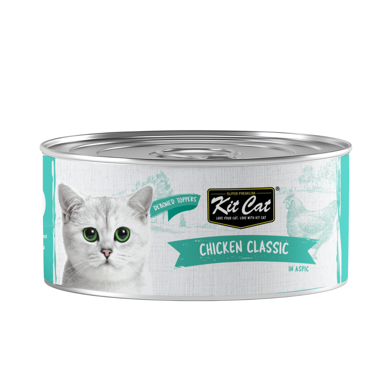 Kit Cat Deboned Toppers - Chicken Variants (80g)