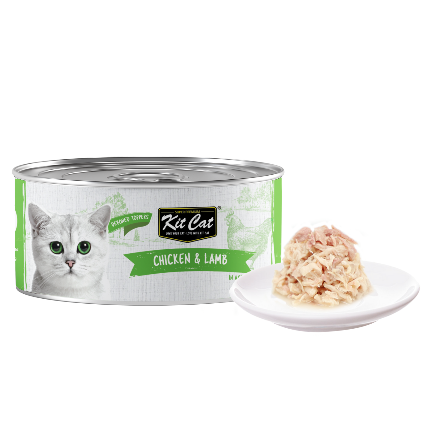 Kit Cat Deboned Toppers - Chicken Variants (80g)