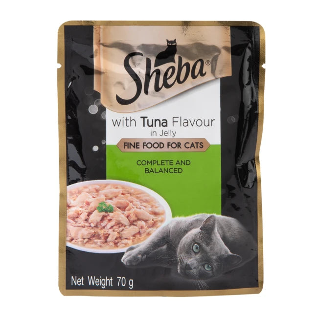 Sheba Wet Cat Treat - Tuna in Jelly