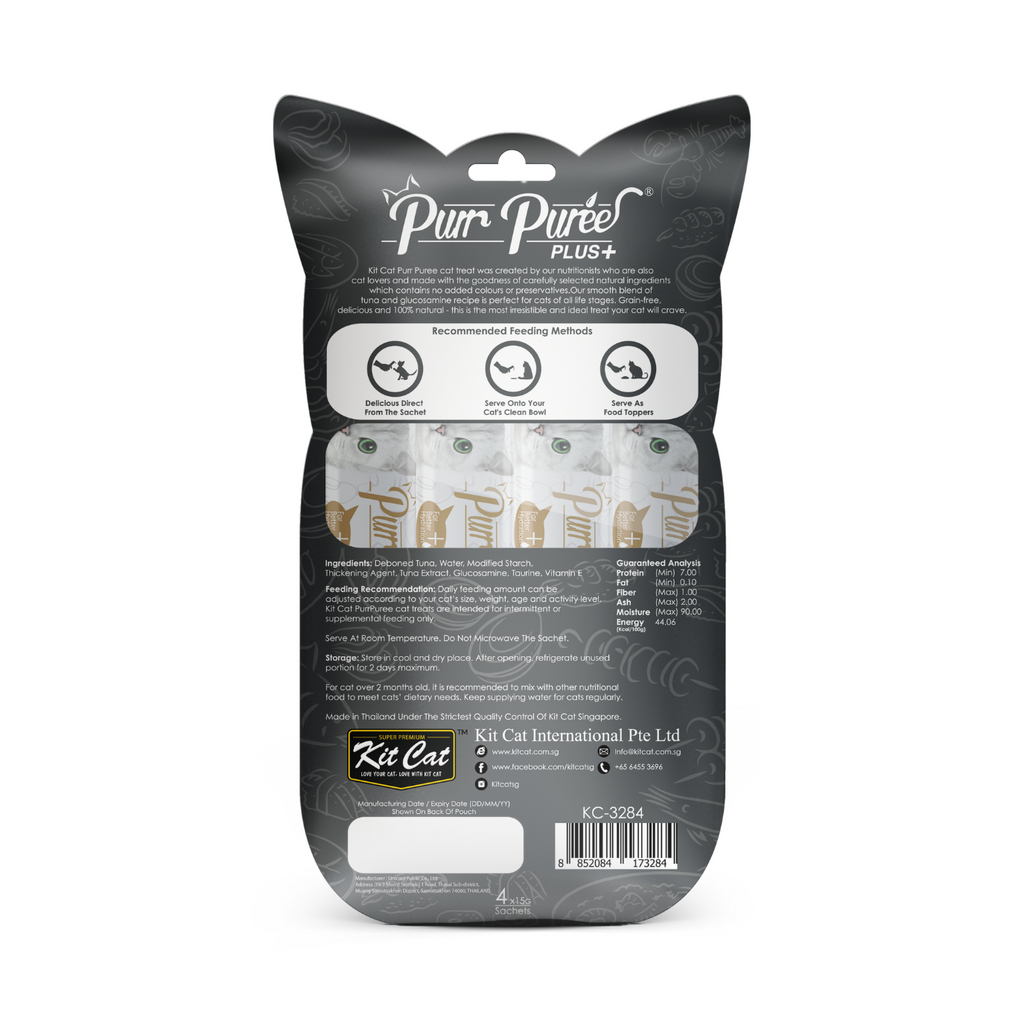 Kit Cat Purr Puree Plus+ (4 x 15g)