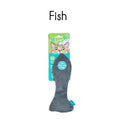 Feline Flair Catnip Kicker Toy - Fish