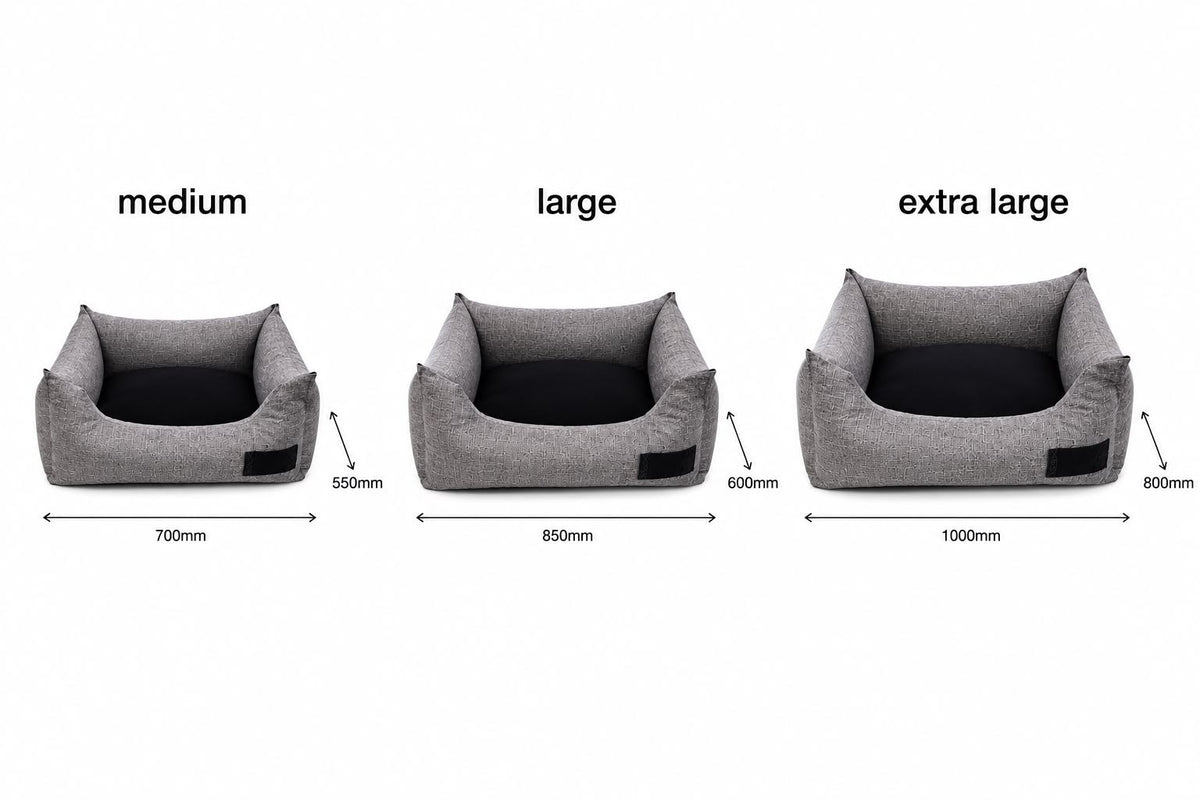 Wagit Grey Upholstery Bed - Sizes