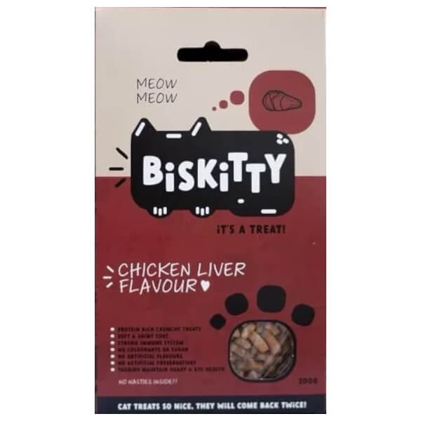 Biskitty Liver Treats 200g